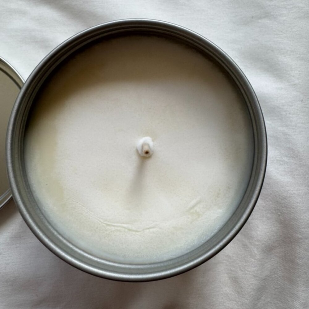 NWT, Trader Joe's Peach Black Tea Scented Coconut-Soy Wax Candle, 5.7 Ounces - Picture 11 of 11